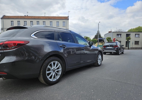 Mazda 6 cena 44000 przebieg: 160000, rok produkcji 2017 z Wągrowiec małe 137